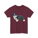 Border Collie '#1'  -  Unisex Heavy Cotton Tee