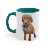 Hungarian Vizsla  'Augie' Accent Coffee Mug, 11oz