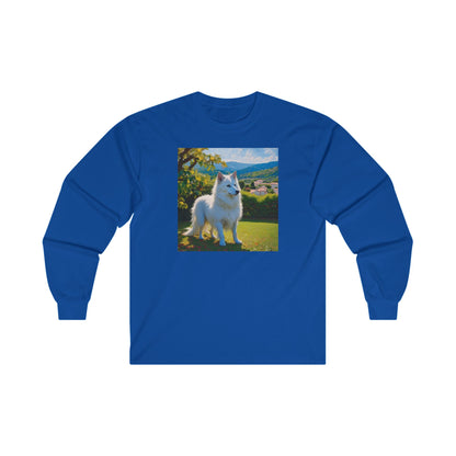 Volpino Italiano - Unisex Classic Cotton Long Sleeve Tee