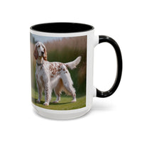 English Setter #4 - Accent Coffee Mug - 2 Sizes