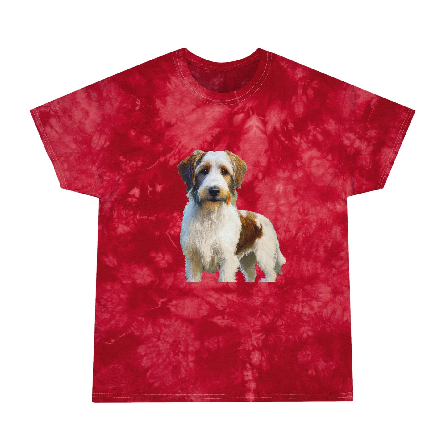 Kromfohrländer - Tie-Dye Tee, Crystal