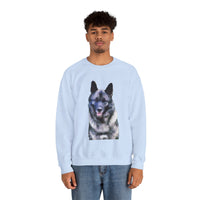 Norwegian Elkhound - Unisex 50/50 Crewneck Sweatshirt
