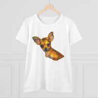 Chihuahua 'Belle' Women's Midweight Cotton Tee