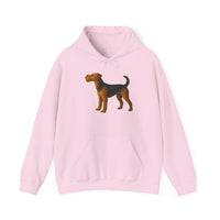 Airedale Terrier #2 - Unisex 50/50 Hooded Sweatshirt
