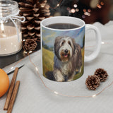 Bearded Collie Ceramic Mug 11oz: Sip in Style