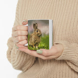 Rabbit 'Clover' Ceramic Mug 11oz