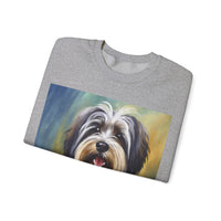 Tibetan Terrier 50/50 Crewneck Sweatshirt