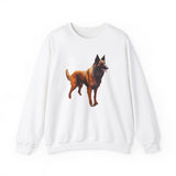 Belgian Tervuren Unisex 50-50 Crewneck Sweatshirt