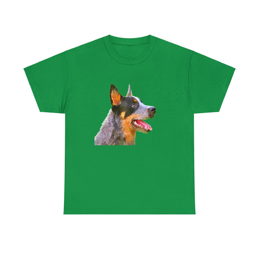 Australian Cattle Dog Blue Heeler Classic Heavy Cotton Tee