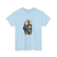 Sea Otter 'Ollie' Unisex Heavy Cotton Tee