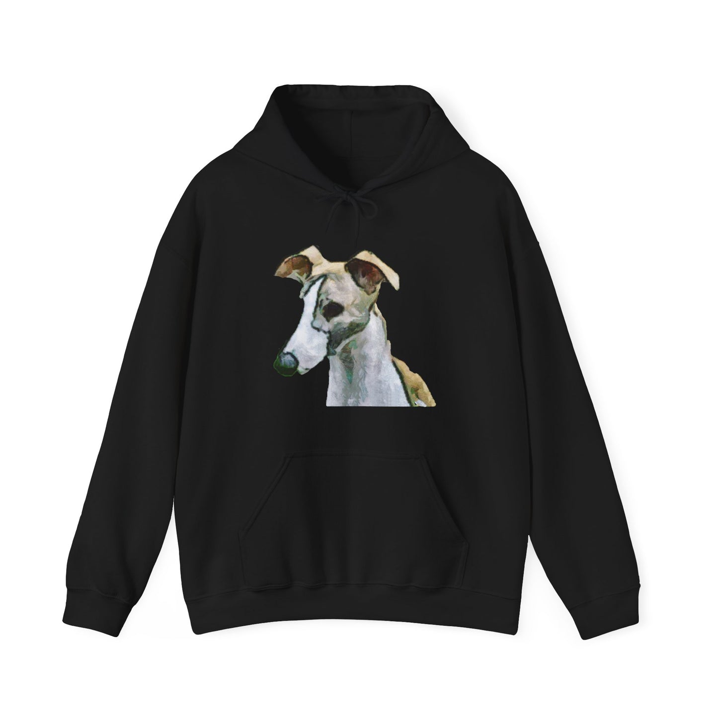 Whippet Unisex 50/50 Hoodie