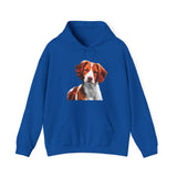 Brittany Spaniel 'Gunner' Unisex 50/50 Hoodie