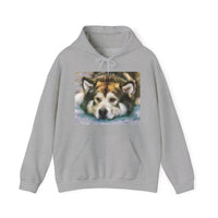 Malamute Unisex 50/50 Hoodie