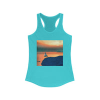 Kastro Sunset (Sifnos, Greece) Women's Racerback Tank