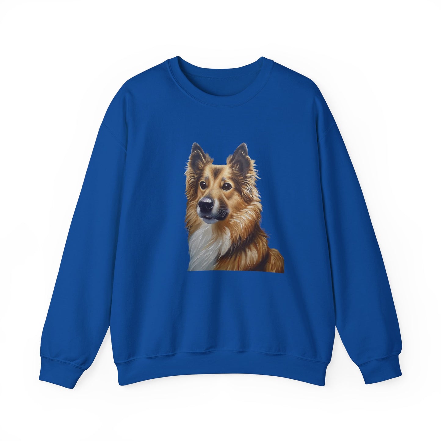 Icelandic Sheepdog Unisex 50/50 Crewneck Sweatshirt