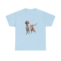 English Setter #4  -  Unisex Heavy Cotton Tee