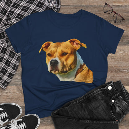 Pit Bull Women's Midweight Cotton Tee