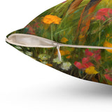 Black & Tan Coonhound - Spun Polyester Square Pillow