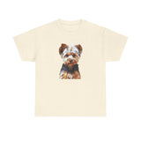 Yorkshire Terrier - Yorkie 'Lupis' Unisex Heavy Cotton Tee