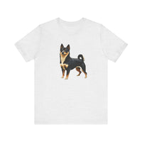 Black & Tan Shiba Inu --  Unisex Jersey Short Sleeve Tee