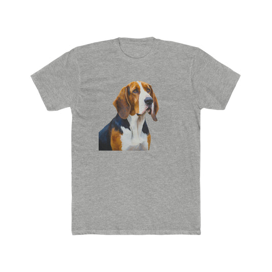 American English Coonhound Fitted Cotton Crew Tee