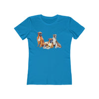 Boxer Quartet - Women's Slim Fitted Ringspun Cotton T-Shirt