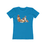 Boxer Quartet - Women's Slim Fitted Ringspun Cotton T-Shirt