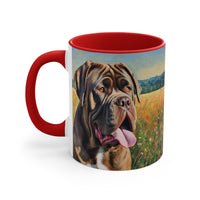 Charming Neopolitan Mastiff 11oz Ceramic Accent Mug
