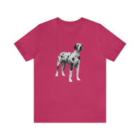 Great Dane 'Zeus' -  Classic Jersey Short Sleeve Tee