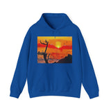 Big Sur Sunset at Pfeiffer Beach - Unisex 50/50 Hoodie