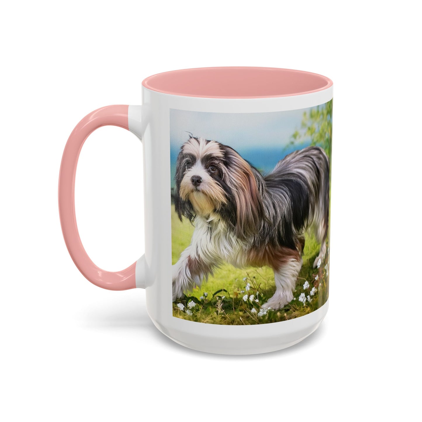 Luxurious Lowchen Ceramic Accent Mug - Two Sizes Available
