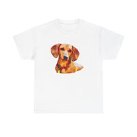 Dachshund 'Daisy' Unisex Heavy Cotton Tee