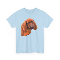 Redbone Coonhound Unisex Heavy Cotton Tee