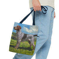 Wirehaired Pointing Griffon - Polyester Tote Bag (AOP)