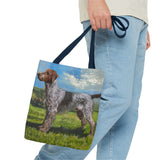 Wirehaired Pointing Griffon - Polyester Tote Bag (AOP)