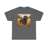 Black Russian Terrier Unisex Heavy Cotton Tee