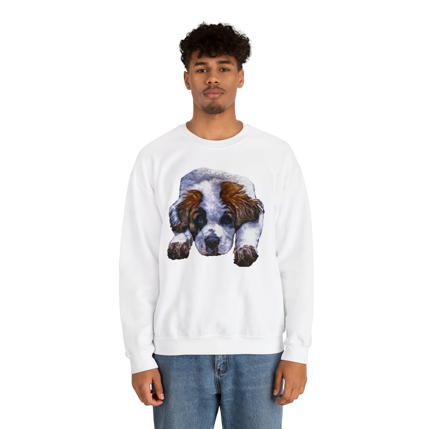 St. Bernard 'Sontuc' - Unisex 50/50 Crewneck Sweatshirt