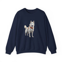 Yakutian Laika - Sled Dog - Unisex 50/50 Crewneck Sweatshirt