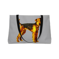 Airedale Terrier  -  Dog Lover's Weekender Tote Bag - Stylish Pet Travel Accessory