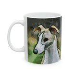 Whippet 'Simba' - Ceramic Mug 11oz (Size: 11oz)