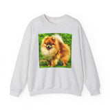 Pomeranian 'Pom Pom' Unisex Crewneck Sweatshirt