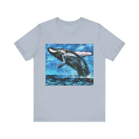 Humpback Whale Unisex Jersey Short Sleeve Tee