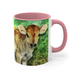 Jersey Calf Accent Coffee Mug, 11oz