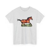 Miniature Horse 'Sam' Unisex Heavy Cotton Tee