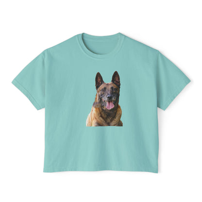 Belgian Malinois Women's Oversized Boxy Tee