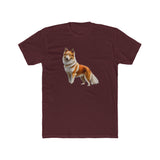 Norrbottenspets Men's Fitted Cotton Crew Tee