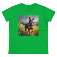 Lancashire Heeler Women's Midweight Cotton Tee