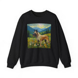 Belgian Laekenois Unisex 50/50 Crewneck Sweatshirt