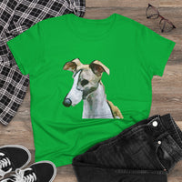 Whippet 'Simba #1' Women's Midweight Cotton Tee