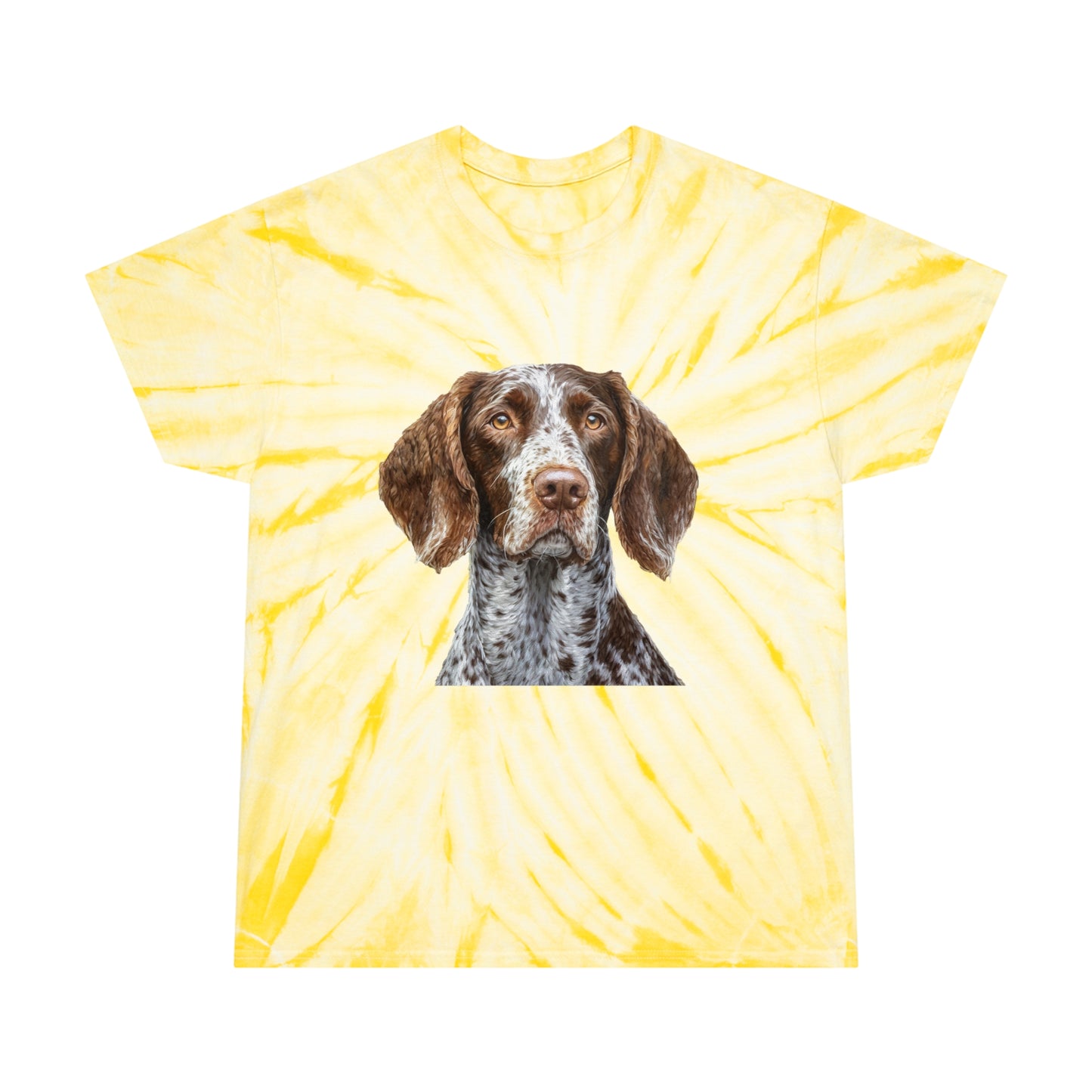 German Wirehaired Pointer Classic Tie-Dye Tee, Cyclone